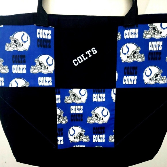 Indianapolis Colts Purse Tote Shopping Bag Footbal - Picture 2 of 7